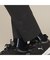 【Women's】【接触冷感／UVカット／遮熱素材／透け防】超フルダル遮熱パンツ