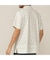 【Men's】モノグラムプリント半袖モックネック