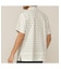 【Men's】モノグラムプリント半袖モックネック