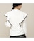 【Women's】フリルモックネック