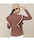 【Women's】フリルモックネック