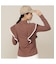 【Women's】フリルモックネック