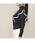 【Women's】フリルモックネック