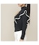 【Women's】フリルモックネック