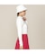 【Women's】ロゴプリントモックネック