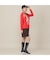 【Women's】ロゴプリントモックネック