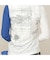 【Women's／透湿性／防シワ性】地図プリントジャージーシャツ