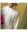 【Men's】ジャカード　ハーフZIPモック