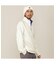 【Men's】ジャカード　ハーフZIPモック