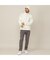 【Men's】ジャカード　ハーフZIPモック