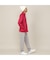 【Men's】ジャカード　ハーフZIPモック
