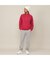 【Men's】ジャカード　ハーフZIPモック