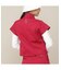 【Women's／セットアップ対応】膨れJQ ZIPベスト