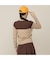 【Women's】カラーブロックニットPO