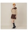 【Women's】カラーブロックニットPO