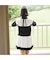 【Women's】カラーブロックニットPO