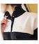 【Women's】カラーブロックニットPO