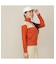 【Women's】カラーブロックニットPO