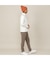 【Men's／ストレッチ・撥水・防シワ】HEAT ENERGYダブルクロスパンツ