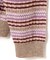 ウールブレンド マルチカラーボーダー ニット【手洗いOK】