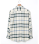 チェック柄 ボタンダウン シャツ