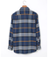 チェック柄 ボタンダウン シャツ