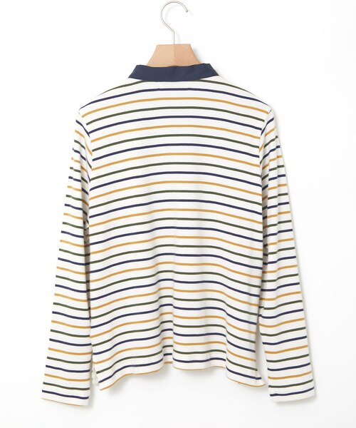 ボーダー 長袖 ポロシャツ｜クロコダイルの通販｜&mall（アンドモール