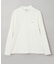 テレコ編み ハイネック Tシャツ