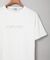 天竺 ロゴプリント Tシャツ【ウガンダ オーガニック コットン】