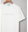 天竺 ロゴプリント Tシャツ【ウガンダ オーガニック コットン】