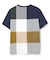 クロコダイルタータン パネルチェック Tシャツ