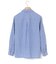 ドビーストライプ パラシュートボタン ブラウス