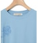 フラワープリント 天竺 Tシャツ