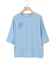 フラワープリント 天竺 Tシャツ