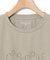 ロゴプリント 七分袖 Tシャツ