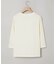 ロゴプリント 七分袖 Tシャツ