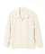ノンアイロン ストライプ ジップシャツ【シワになりにくい】