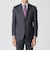 「EASTGATE MODEL」 カシミヤ混スチュアーツブルーストライプスーツ