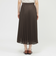 【ウォッシャブル】リネンライクカラミ　スカート