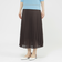 【ウォッシャブル】リネンライクカラミ　スカート