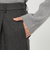 【WEB・一部店舗限定】ウールブレンドストライプ　パンツ