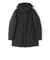 【はっ水/透湿性/防風】【BLACK OF BLACKs】スタンドカラーダウンコート