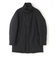 【はっ水/透湿性/防風】【BLACK OF BLACKs】スタンドカラーダウンコート