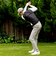 【GOLF】パケ柄プリントボディシェルトラウザーズ