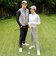 【GOLF】アイコニックロゴジャカードロングスリーブゴルフポロ