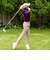 【GOLF】アイコニックロゴジャカードゴルフポロ