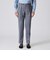 【数量限定】「COLLECTION LINE」ウールミニチェックダブルブレストスーツ/セットアップ