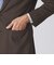 【数量限定】「COLLECTION LINE」ブラウンコットンウールツイルスーツ/セットアップ