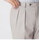 【数量限定】【COLLECTION LINE】グレイッシュウールコットンツイルスーツ/セットアップ