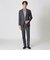 【WEB・一部店舗限定】「STUART'S TRAVELER」メランジプリントツイルライトパンツ/セットアップ対応